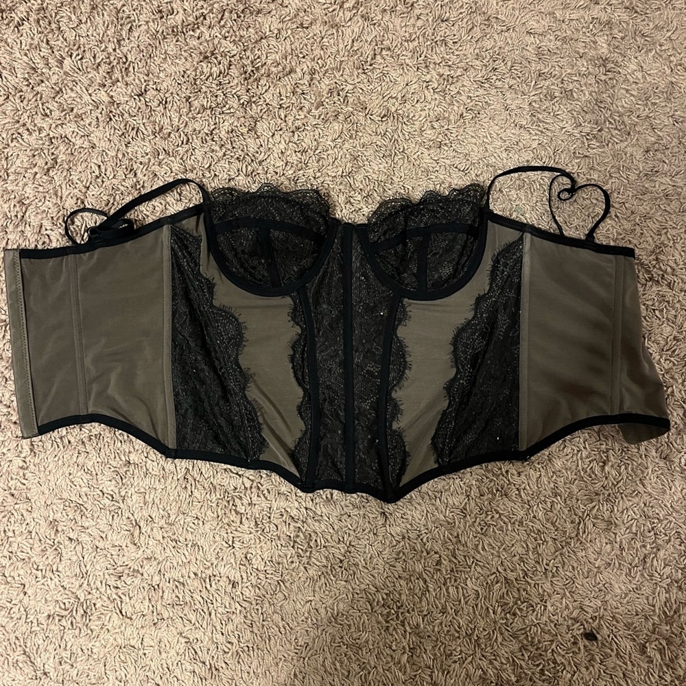 Urban outfitters Out From Under Modern Love Corset top